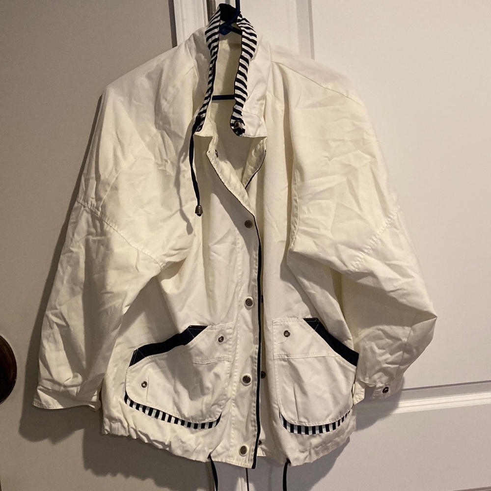 Nautical Sailor/Navy Type Button Up Jacket Size Small (Unisex)